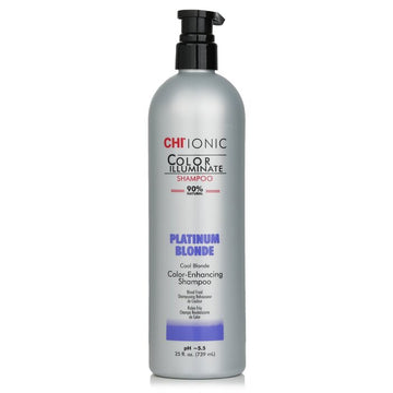 CHI Ionic Color Illuminate Shampoo, Platinum Blonde 739ml/25oz