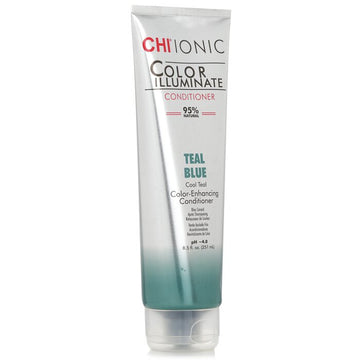 CHI Ionic Color Illuminate Conditioner, Teal Blue 251ml/8.5oz