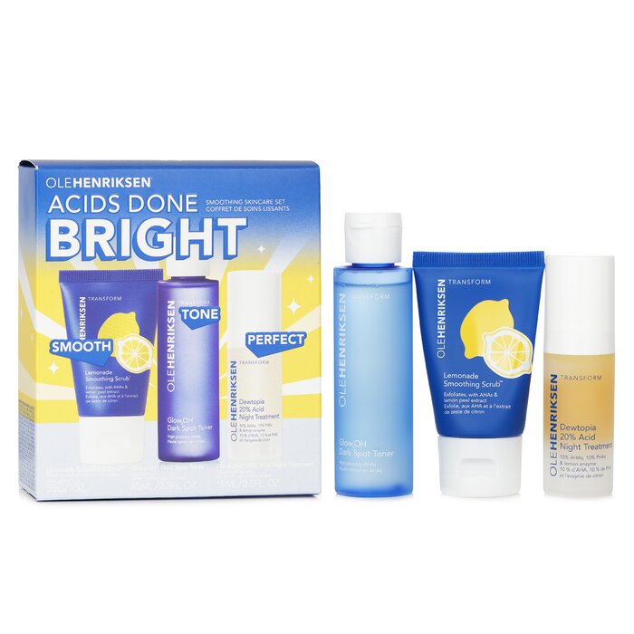 Ole Henriksen Acids Done Bright Set – exfoliating skincare