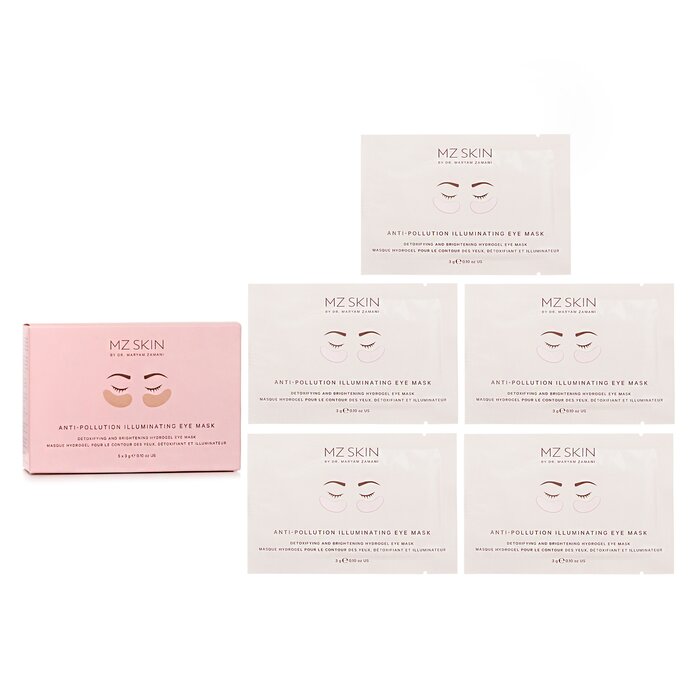 Eye masks – brightening and anti-pollution treatment