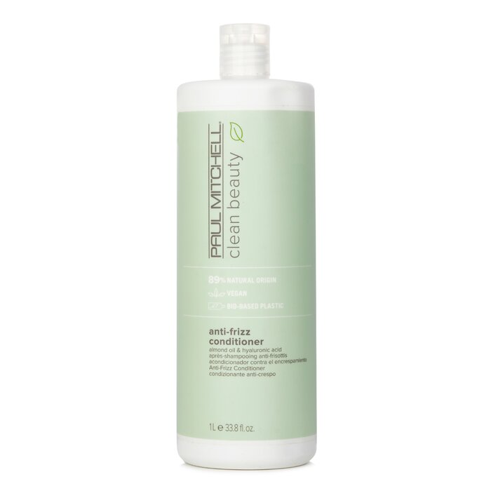 Paul Mitchell Clean Beauty Anti-Frizz Conditioner 1000ml/33.8oz hair conditioner for salon & home use
