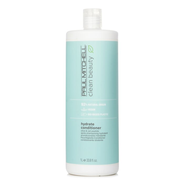 Paul Mitchell Clean Beauty Hydrate Conditioner 1000ml/33.8oz hair conditioner for salon & home use