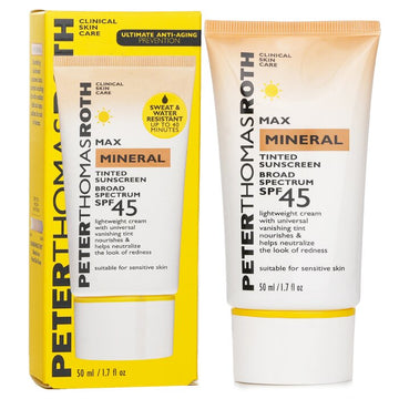 Peter Thomas Roth Max Mineral Tinted Suncreen Broad Spectrum SPF 45 50ml/1.7oz