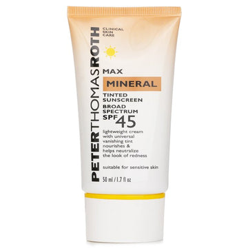 Peter Thomas Roth Max Mineral Tinted Suncreen Broad Spectrum SPF 45 50ml/1.7oz