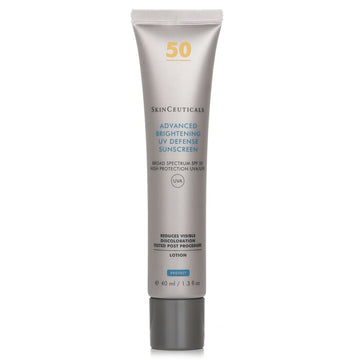Skin Ceuticals Advanced Brightening UV Defense Sunscreen - Broad Spectrum SPF 50 High Protection UVA/UVB 40ml/1.3oz