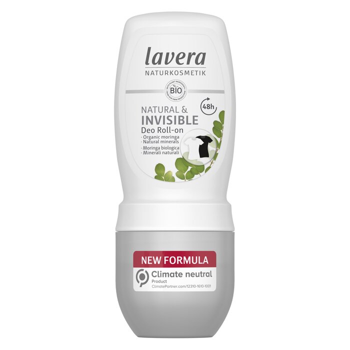 Natural deodorant roll-on with moringa