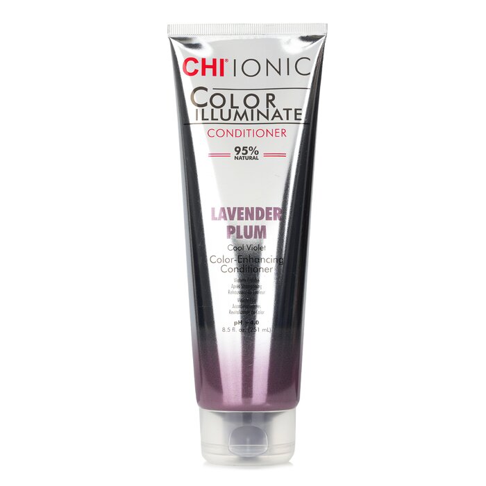 CHI Ionic Color Illuminate Conditioner, Lavender Plum 251ml/8.5oz hair conditioner for salon & home use
