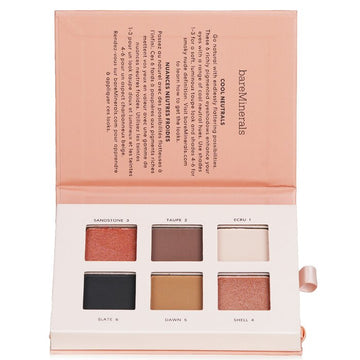 BareMinerals Mineralist Eyeshadow Palette (6x Eyeshadow), Ultranatural 6x1.3g/0.04oz