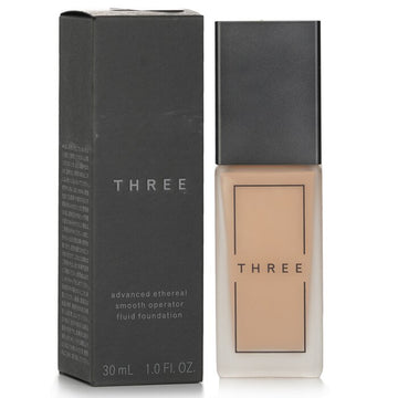 THREE Advanced Ethereal Smooth Operator Fluid Foundation SPF40, 204 30ml/1oz