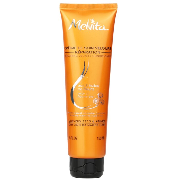 Melvita Repairing Velvety Conditioner (Dry And Damaged Hair) 150ml/5oz hair conditioner for salon & home use