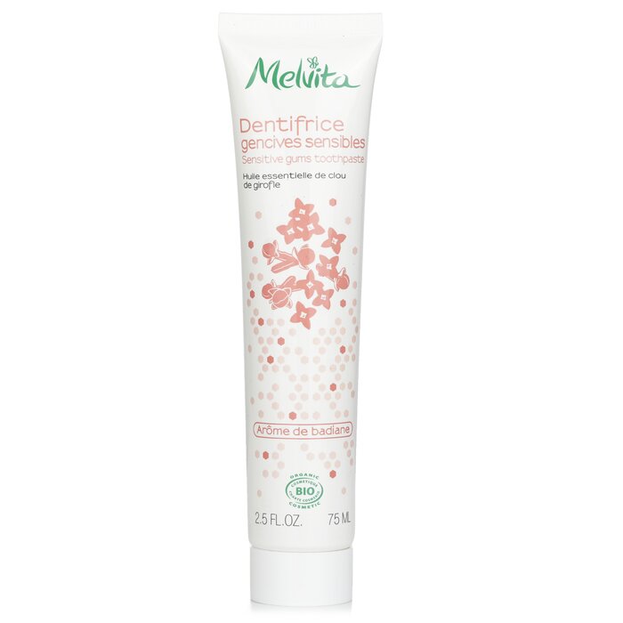 Melvita Sensitive Gums Toothpaste - for gum care and protection