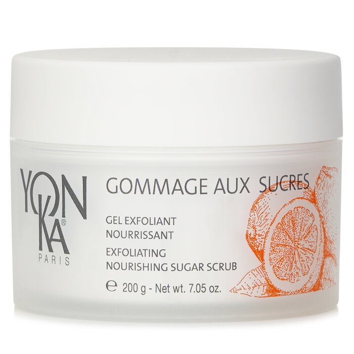 Yonka Sugar Scrub – Nourishing Mandarin Formula – for body exfoliation