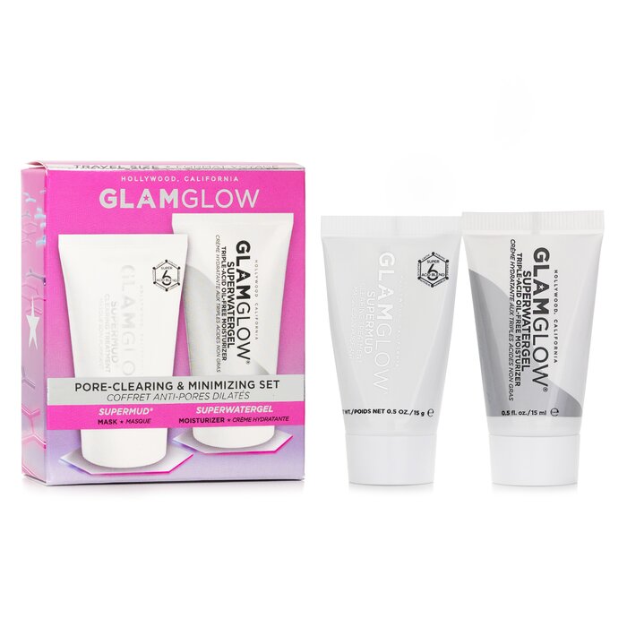 Glamglow Pore-Clearing & Minimizing Set – pore cleansing skincare