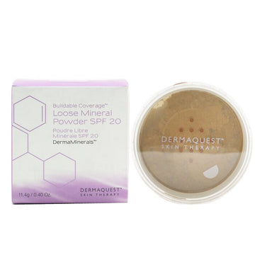 DermaQuest DermaMinerals Buildable Coverage Loose Mineral Powder SPF 20, 5W 11.4g/0.4oz