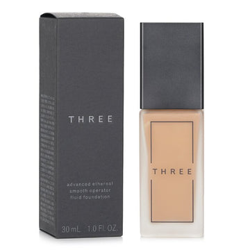 THREE Advanced Ethereal Smooth Operator Fluid Foundation SPF40, 206 30ml/1oz