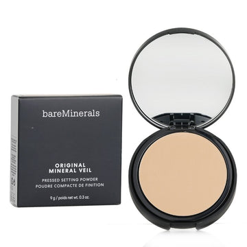 BareMinerals Original Mineral Veil Pressed Setting Powder, Sheer Medium 9g/0.3oz