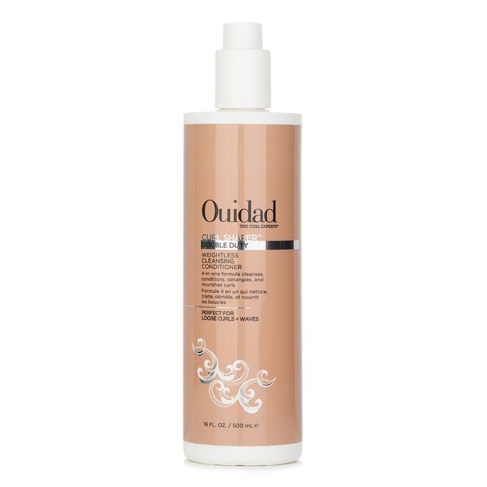Ouidad Curl Shaper Double Duty Weightless Cleansing Conditioner 500ml/16oz hair conditioner for salon & home use