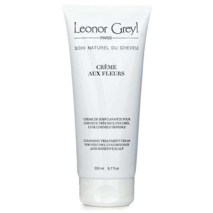 Leonor Greyl Creme Aux Fleurs Cleansing Treatment Cream Shampoo (For Very Dry Hair & Sensitive Scalp) 200ml/7oz - perfect for hair treatment at home