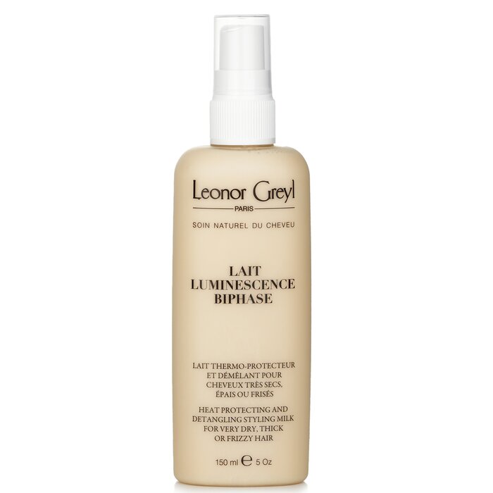 Leonor Greyl Lait Luminescence Bi-Phase Heat Protecting Detangling Milk For Very Dry, Thick Or Frizzy Hair 150ml/5oz - perfect for hair treatment at home