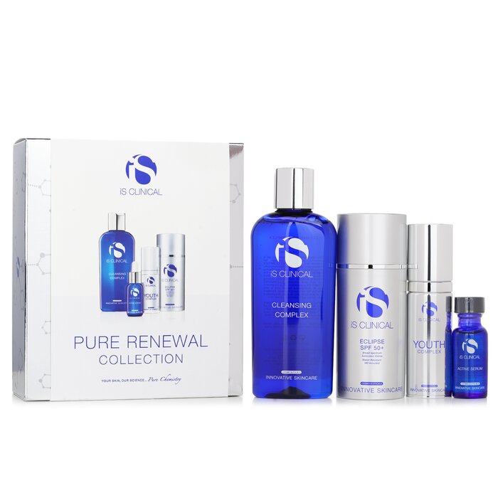 IS Clinical Set – 4pcs – for skin renewal and protection