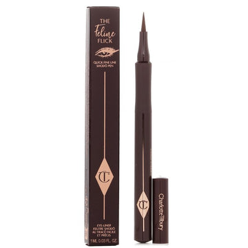 Charlotte Tilbury The Feline Flick Quick Fine Line Shodo Pen, Super Brown 1ml/0.03oz