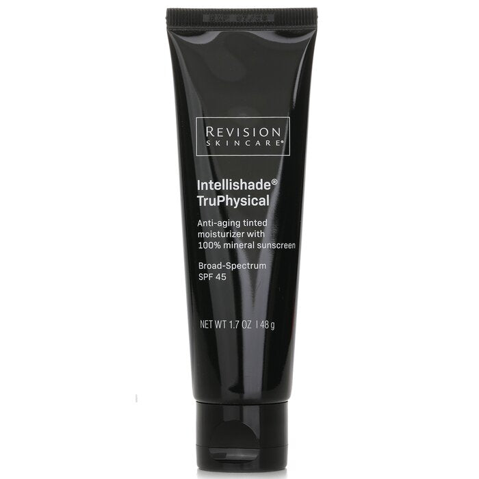 Revision Skincare Intellishade TruPhysical SPF 45 for anti-aging sun protection.