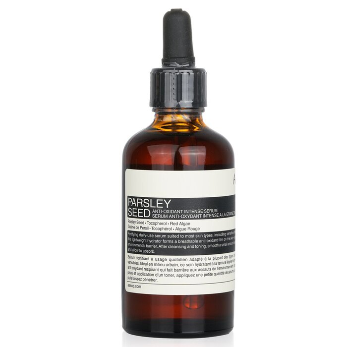 Aesop Parsley Seed Serum – antioxidant facial serum for all skin