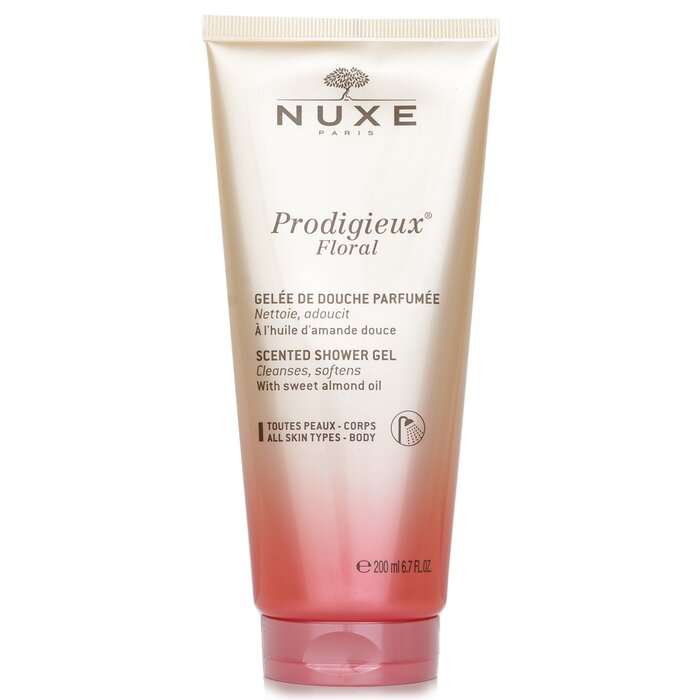 Nuxe Prodigieux Floral Scented Shower Gel 200ml/6.7oz - ideal for body care and skincare routine