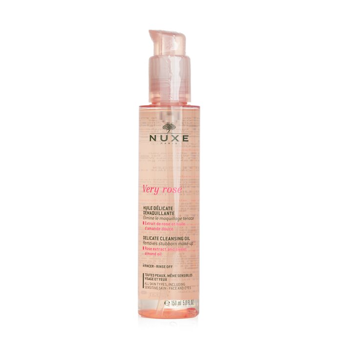 Nuxe Very Rose Cleansing Oil for soft skin cleansing