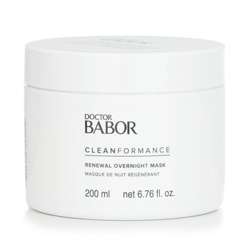 Babor Doctor Clean Formance Renewal Overnight Mask (Salon Size) 200ml/6.76oz