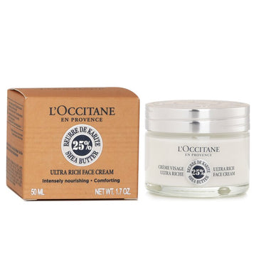 L'Occitane Shea Butter 25% Ultra Rich Face Cream 50ml/1.7oz