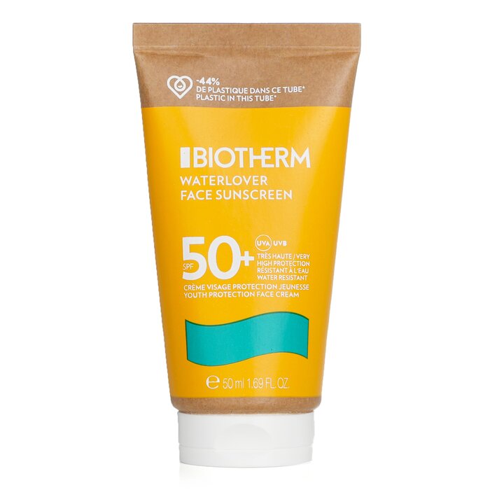 Biotherm Waterlover Face Sunscreen SPF 50 – hydrating facial sunscreen