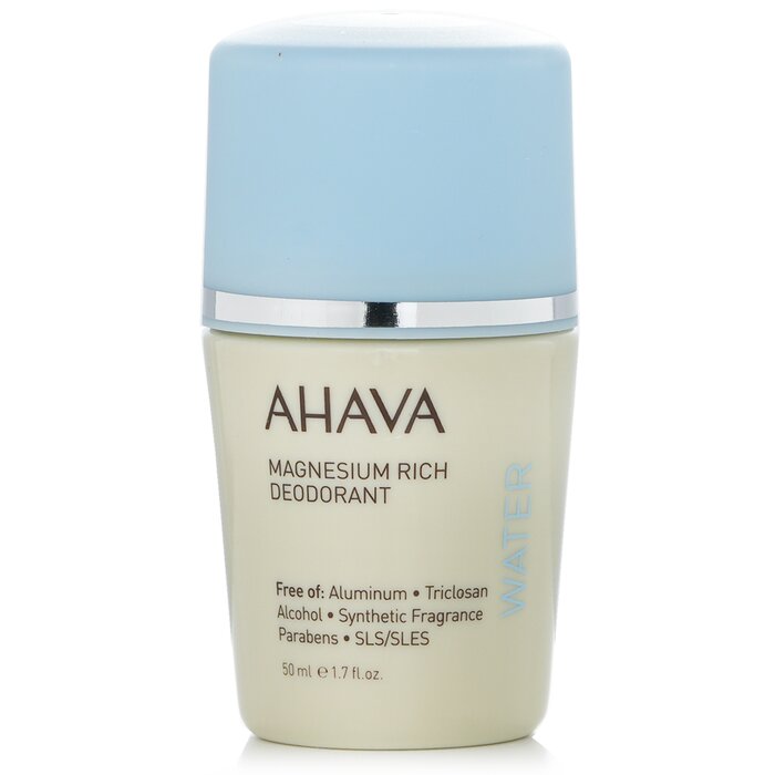 Mineral deodorant roll-on with magnesium