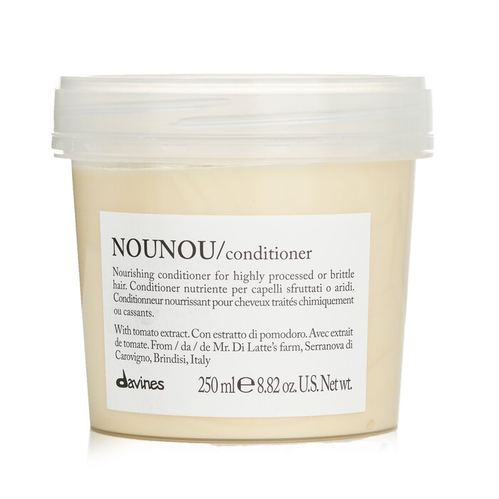 Davines Nounou Conditioner (For Highly Processed or Brittle Hair) 250ml/8.82oz hair conditioner for salon & home use