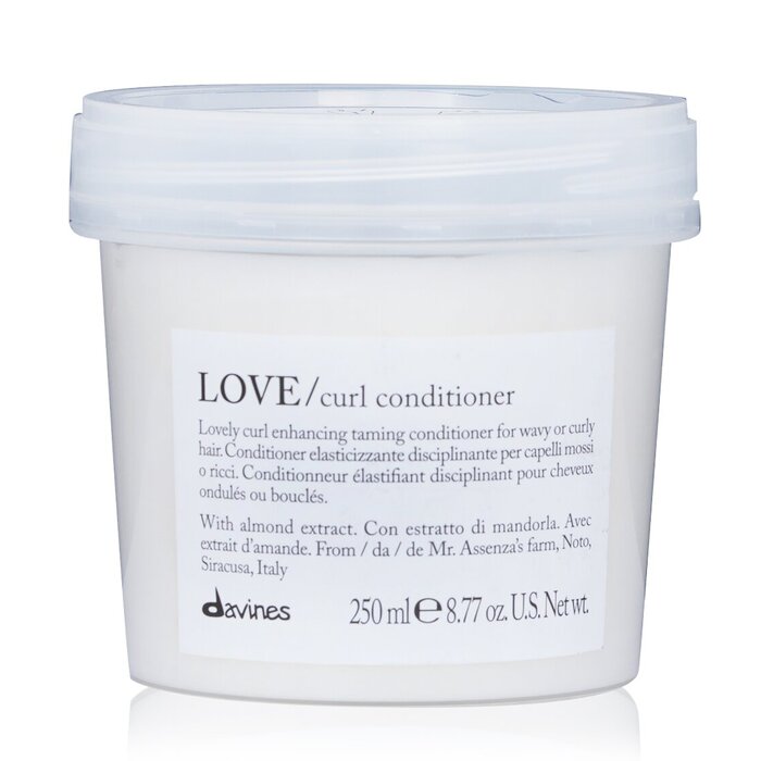 Davines Love Curl Conditioner (For Wavy or Curly Hair) 250ml/8.77oz hair conditioner for salon & home use