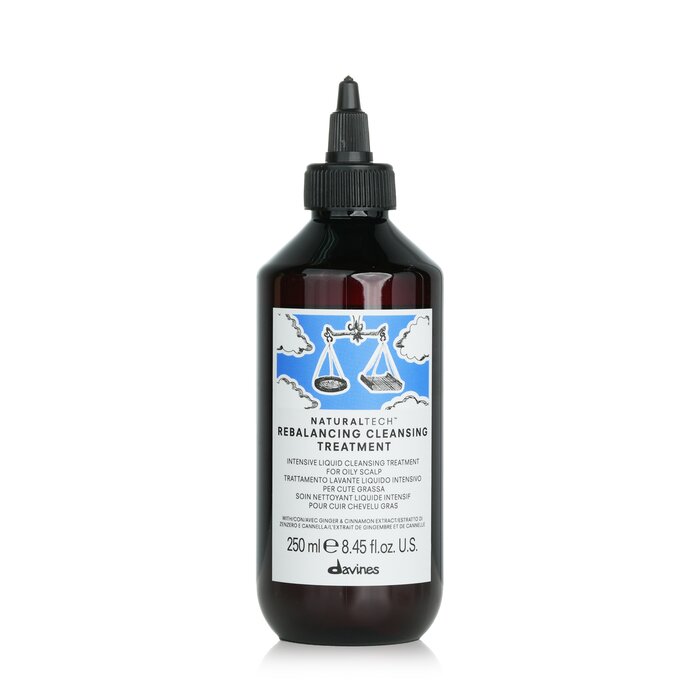Davines Naturaltech Rebalancing Cleansing Treatment 250ml/8.45oz - perfect for hair treatment at home