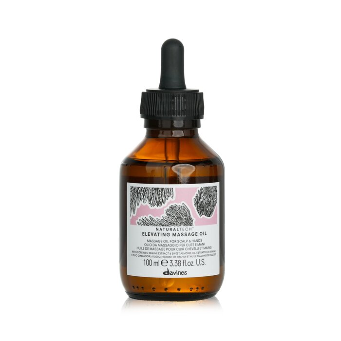 Davines Natural Tech Elevating Massage Oil 100ml/3.38oz for hair care and styling