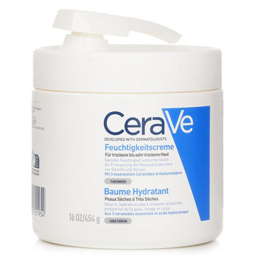 CeraVe Moisturising Cream For Dry to Very Dry Skin (With Pump)(Random Packaging) 454g/16oz