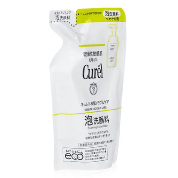 Curel Sebum Trouble Care Foaming Facial Wash Refill 130ml/4.3oz