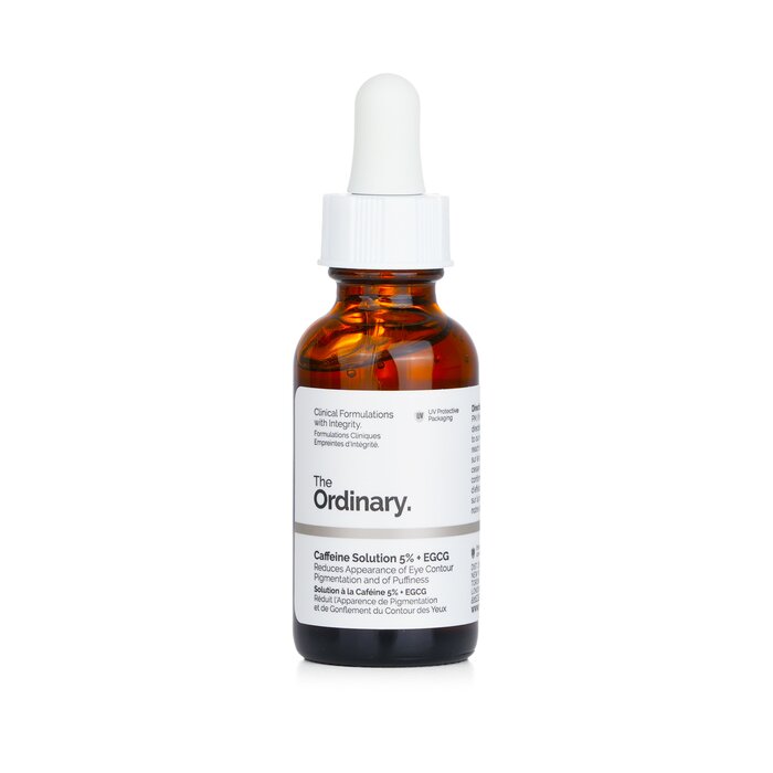 Eye serum – The Ordinary Caffeine Solution 5% + EGCG for puffiness and dark circles