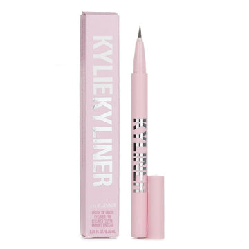 Kylie By Kylie Jenner Kyliner Brush Tip Liquid Eyeliner Pen, 001 Black 0.3ml/0.01oz