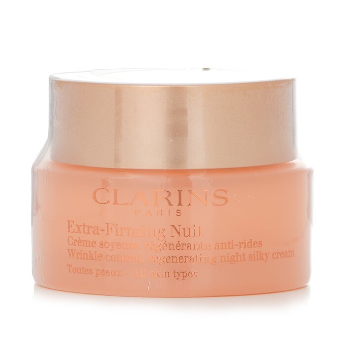 Clarins Extra Firming Nuit Wrinkle Control, Regenerating Night Silky Cream (All Skin Type) 50ml/1.6oz for skincare needs