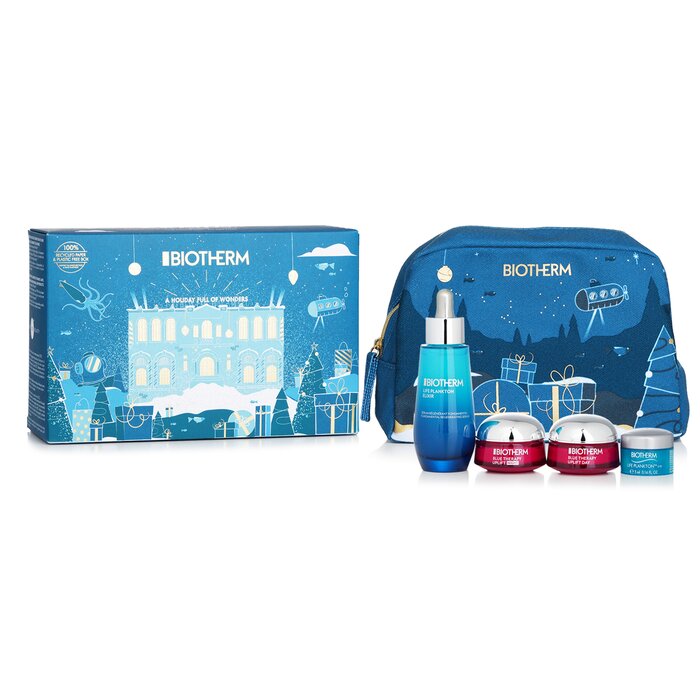 Biotherm Life Plankton Set – 4pcs + pouch – for skin vitality