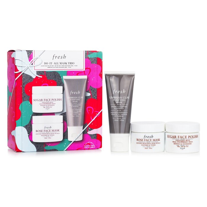 Fresh Face Mask Set – 3pcs – for multi-skin treatment