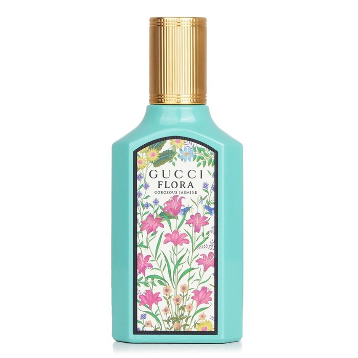 Gucci Flora Gorgeous Jasmine Eau De Parfum Spray 50ml/1.6oz perfume for gifting and daily use