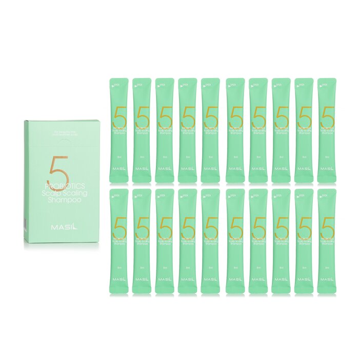 Masil 5 Probiotics Scalp Scaling Shampoo 20x8ml | Strawberrynet INEN Shampoo - For Healthy Hair
