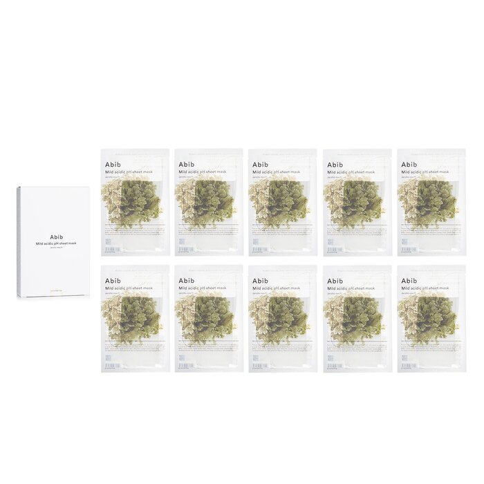 Mild Acidic PH Sheet Mask Jericho Rose 10pcs