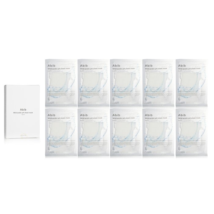 Mild Acidic PH Sheet Mask Aqua Fit 10pcs