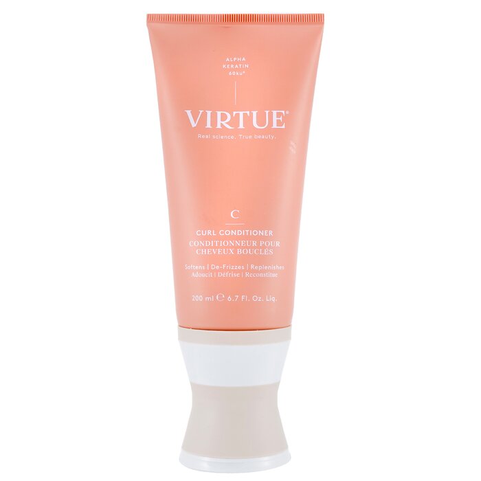 Virtue Curl Conditioner 200ml/6.7oz hair conditioner for salon & home use