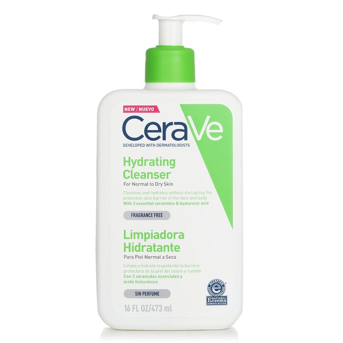 CeraVe Hydrating Facial Cleanser for normal to dry skin daily use